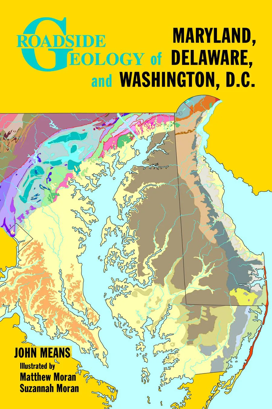 Roadside geology of Maryland, Delaware, and Washington, D.C.