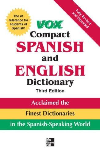 Vox Compact Spanish and English Dictionary, 3E (Vinyl) (Dictionary)