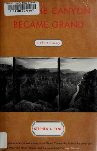 How the Canyon became Grand