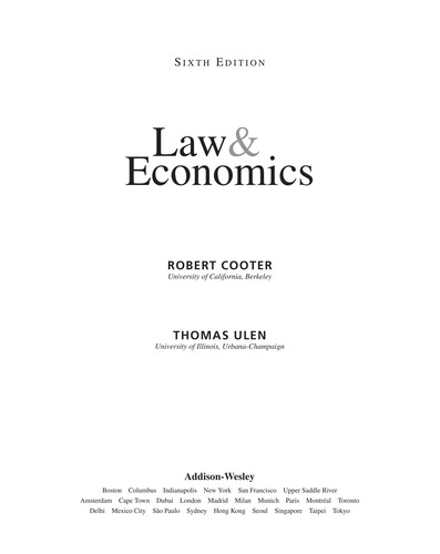 Law & economics