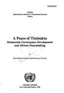 A peace of Timbuktu