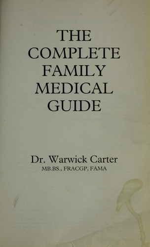 The Complete Family Medical Guide