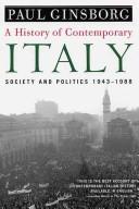A History of Contemporary Italy