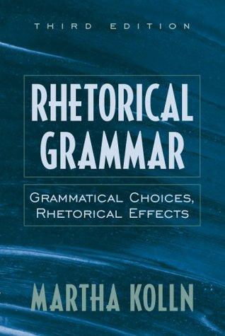 Rhetorical grammar
