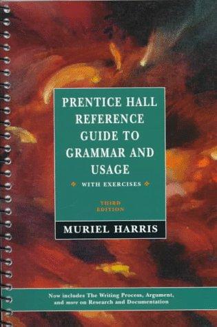 Prentice Hall reference guide to grammar and usage