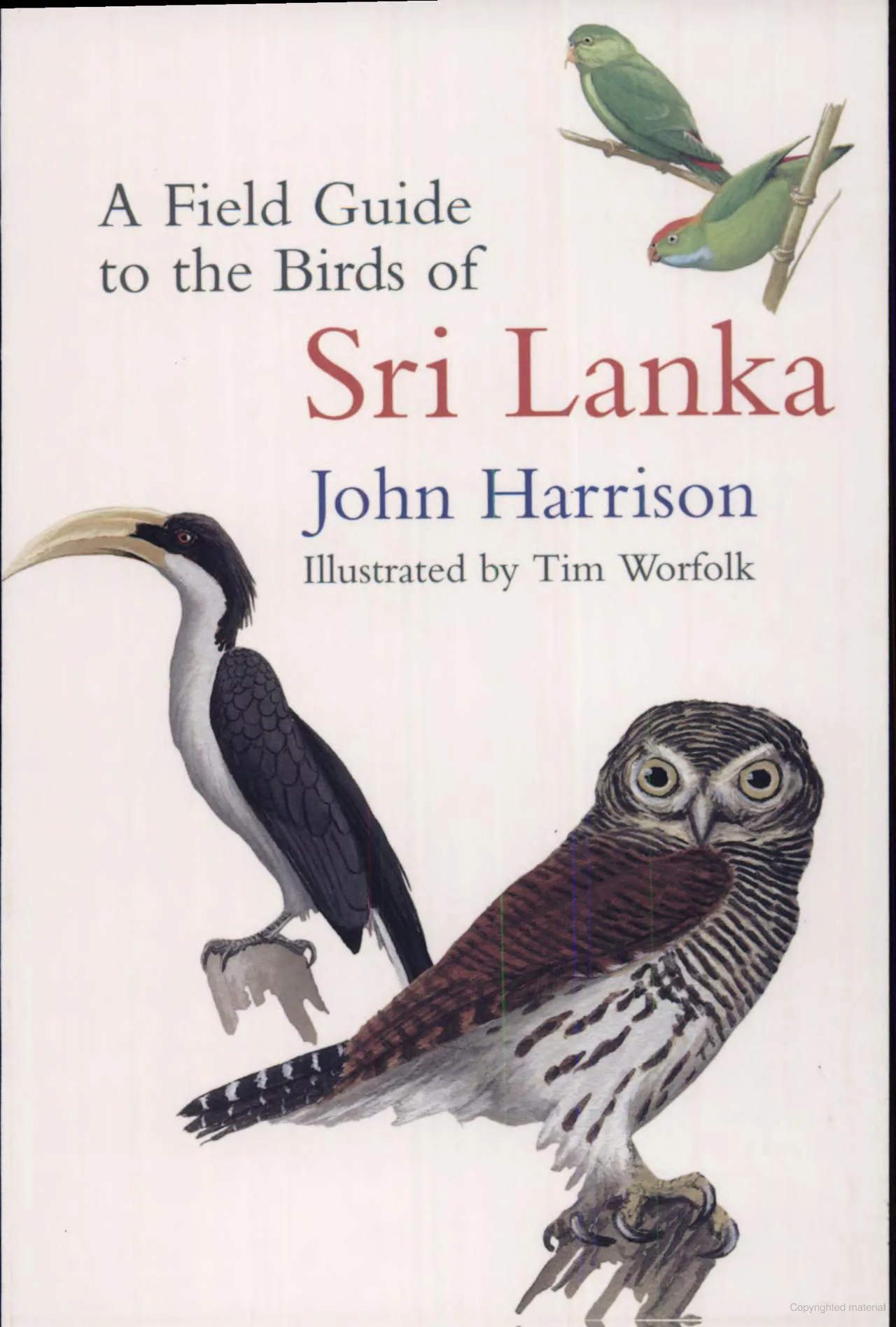 A field guide to the birds of Sri Lanka