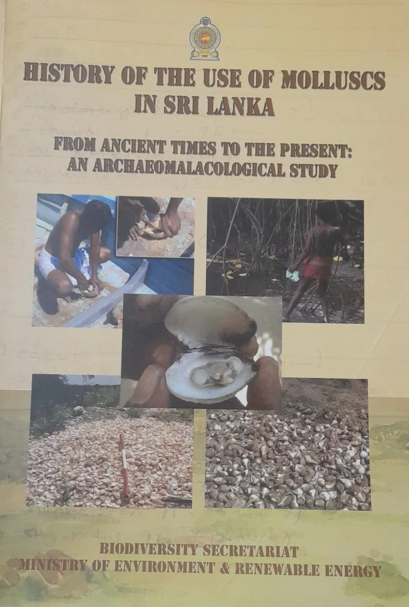 History of the use of Molluscs in Sri Lanka