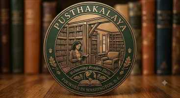 Pusthakalaya logo